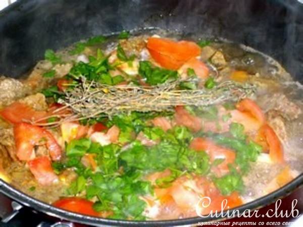 Мясо по-провансальски