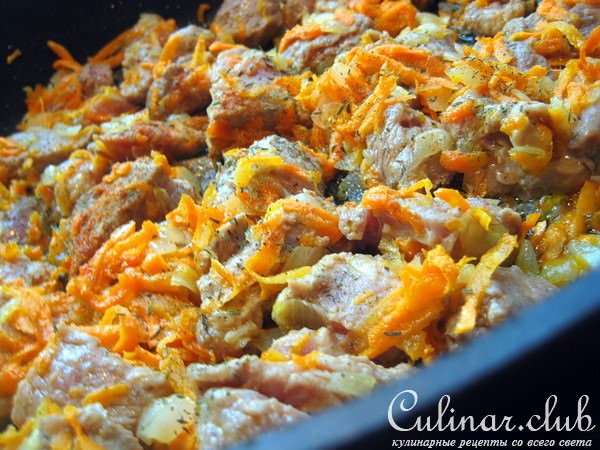 Острый кус-кус с бараниной.