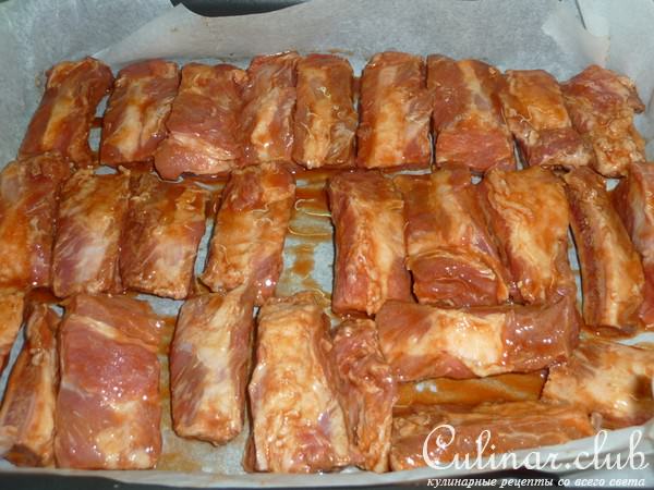 Ребрышки свиные, запеченные