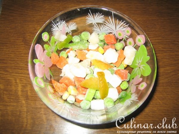 куриные медальоны с хлебными корзинками