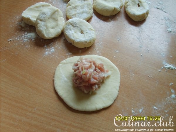 МАНТЫ ИЗ ДРОЖЖЕВОГО ТЕСТА