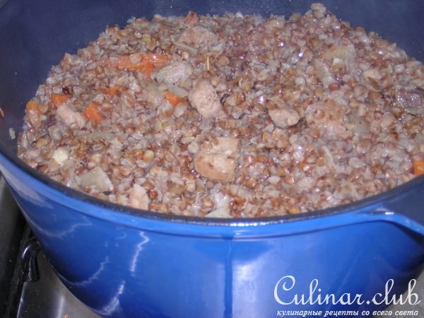 ПЛОВ С ГРЕЧКОЙ ПО-УЗБЕКСКИ