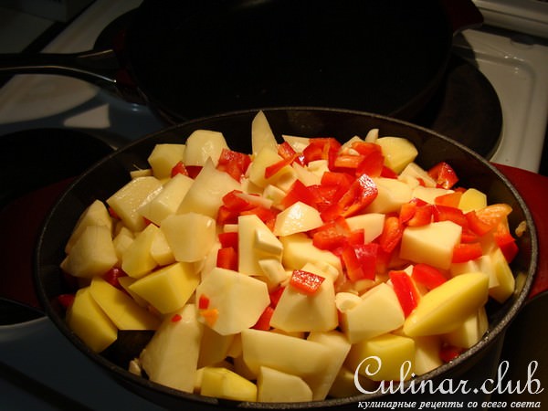 Рагу из картошки с мясом