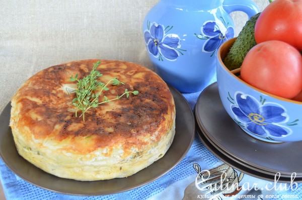 Запеканка картофельная в мультиварке