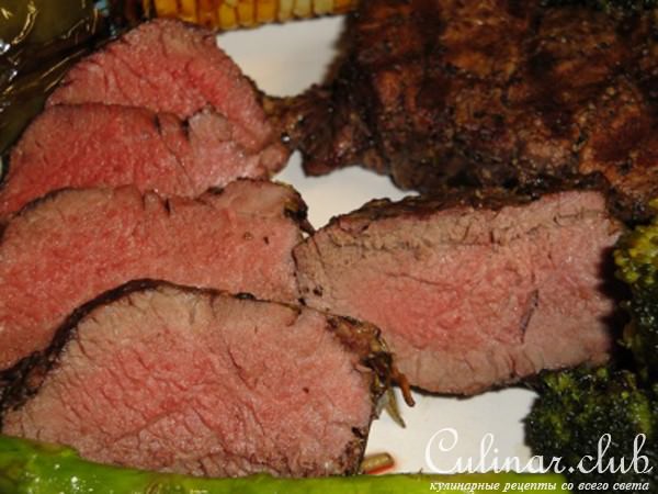 Стэйк говяжий. (beef tenderloin)