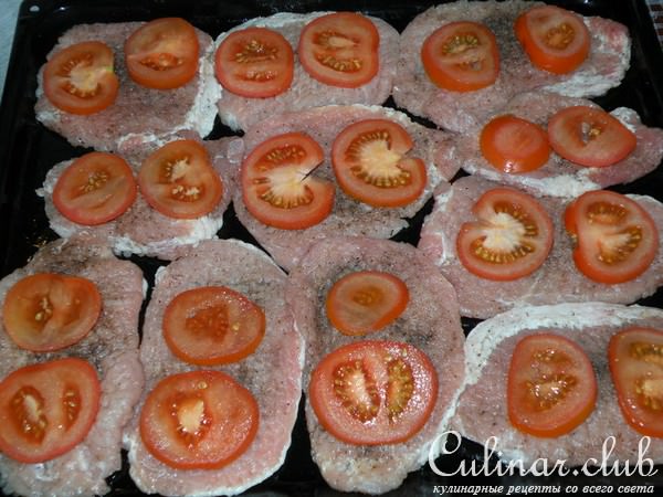 Мое любимое мясо по-французски (мой вариант)
