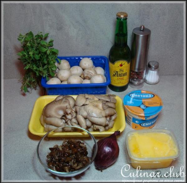 Мясные роллы в сидровом соусе.