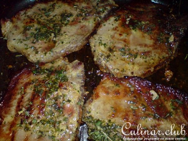 Мясо фламбированное