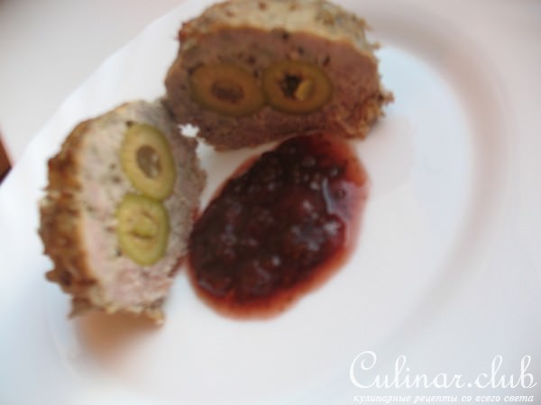 Мясные "маффины" с начинкой