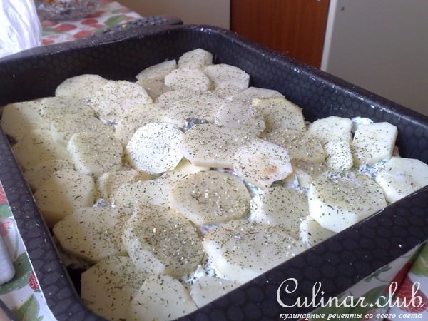 Мясо по-французски со сливками(мой вариант)