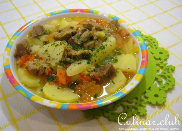 "Мясо с картошкой-по ТАТАРСКИ"