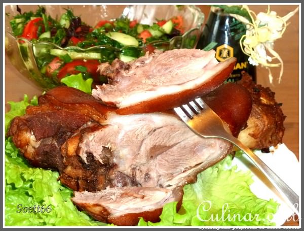 Рулька "kikkoman"ская (рецепт НЕздорОвый, но умопомрачительно вкусный)