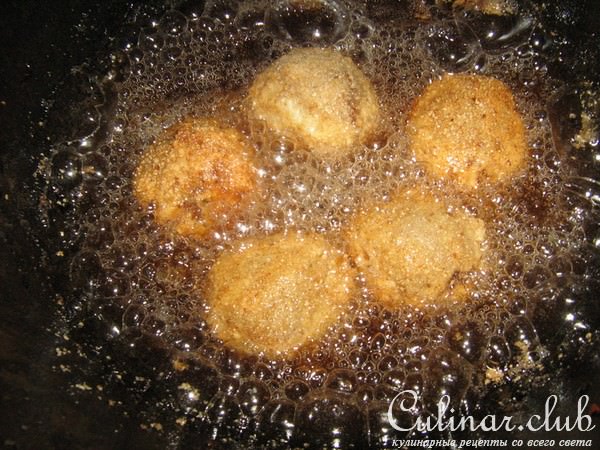 Мясные шарики с булгуром.