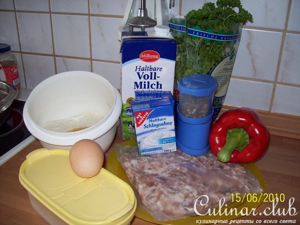 Котлеты "Духовные"в сливках.