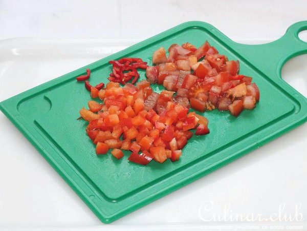 Фаршированные cтаканчики из цукини с булгуром 