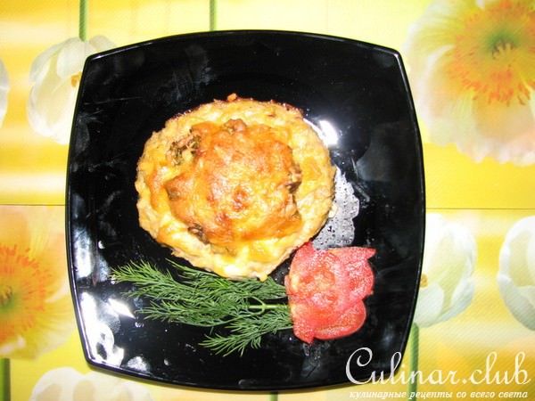 Корзиночки из фарша
