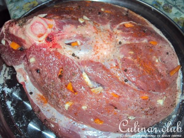 Мясо запеченое