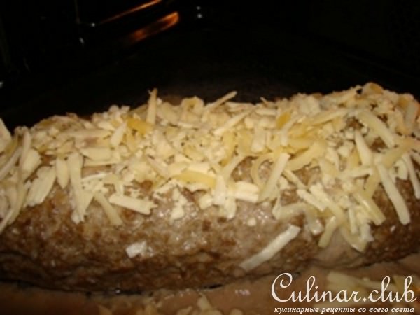 Пикантный мясной рулет