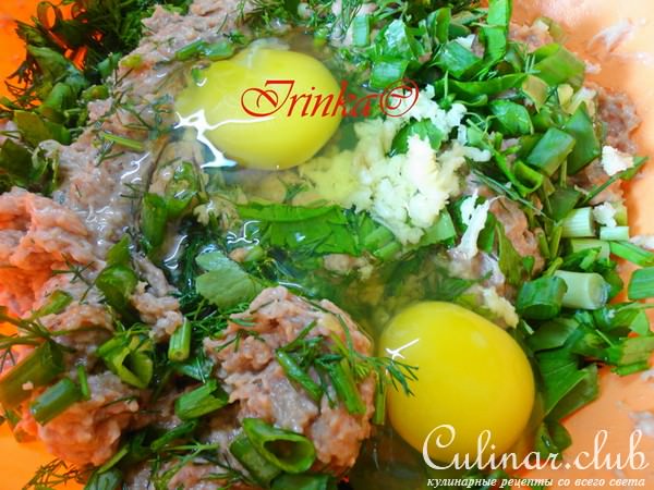 Мясные оладьи из того, что было в холодильнике