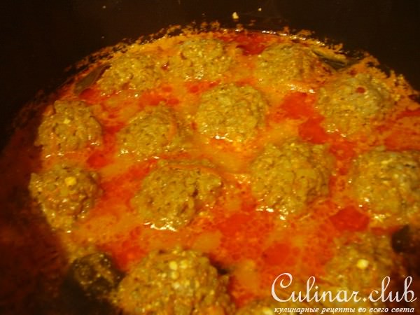 Ёжики мясные в мультиварке 
