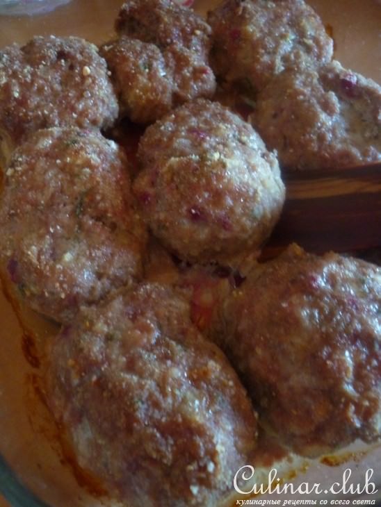 Котлеты с брусникой от Никиты