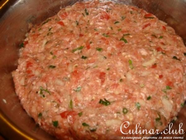 Мясо-фруктовые колобки