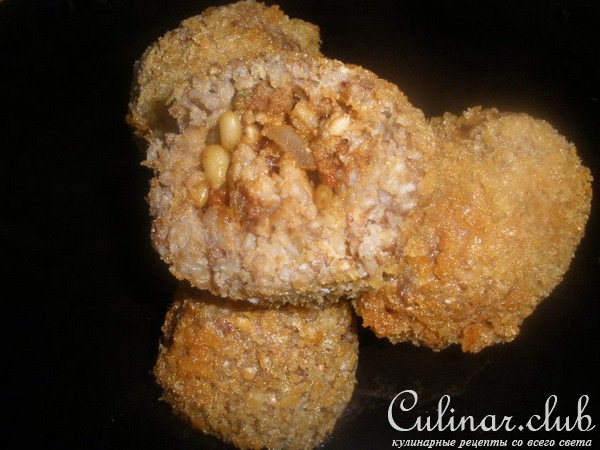 Гречневые шарики с мясом