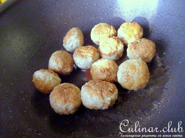 Тефтели сочные, с ржаной мукой.