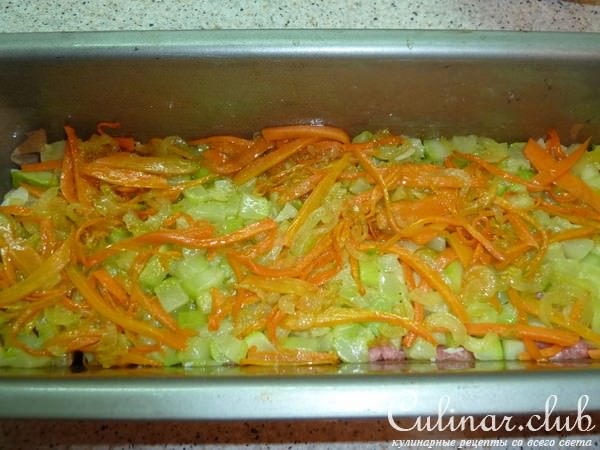 Слоеный мясной хлеб