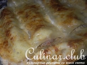 Каннелони с телятиной и кабачками