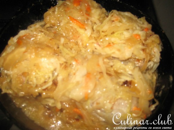 Каширская солянка с бифштексами и чёрными грибами.