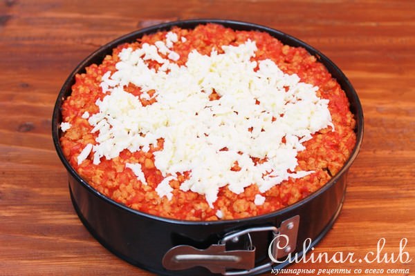 Запеченный Rigatoni торт