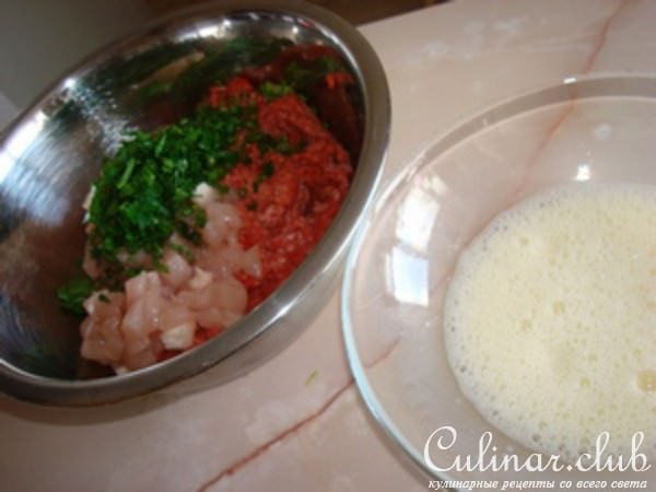 Мясной рулет наоборот
