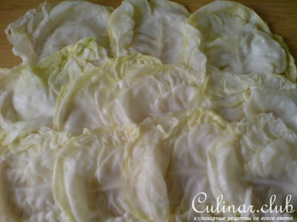Рулет капустный(вариант)