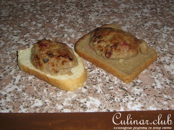 Котлеты Лапинские с брусникой от Анастасии