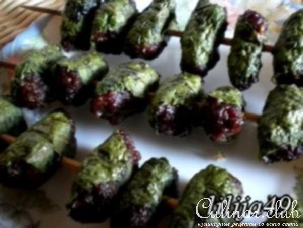 Мясные шарики в базилике