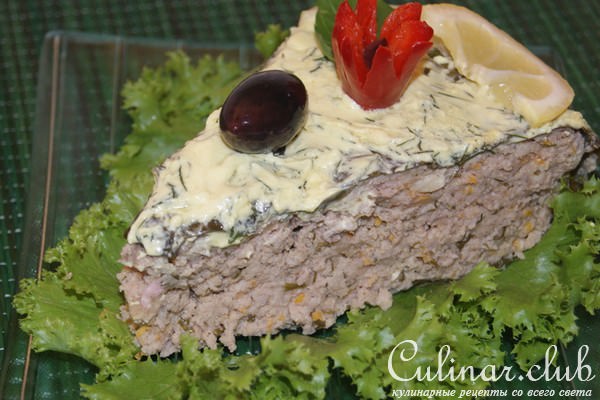 Необычный мясной пирог /дуэль/