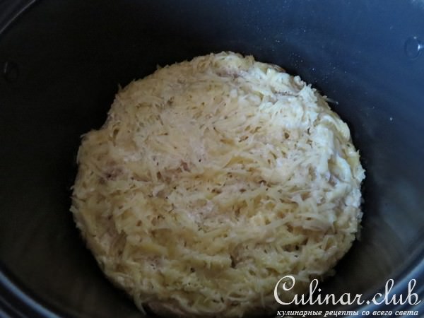 Мясная запеканка с картофелем