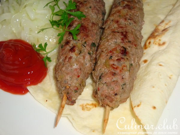 Мой люля-кебаб из духовки