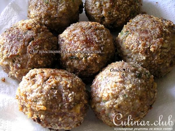Мясные шарики с травами в томатном соусе ("Я+Серж Маркович=...")