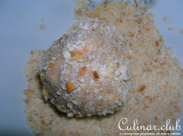 Завтрак мясоеда ( или мясные шарики с сюрпризом)