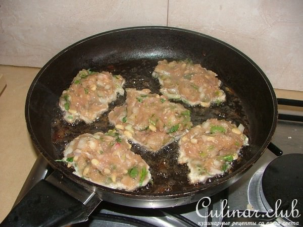 куриные оладушки