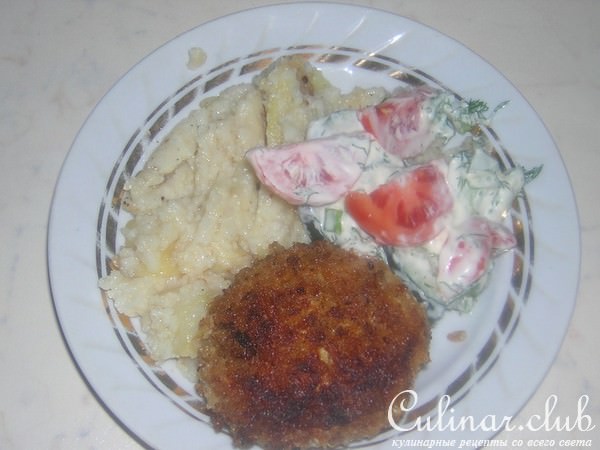 КОТЛЕТЫ ИЗ СВИНИНЫ ПО-КАЗАЦКИ С КАПУСТОЙ