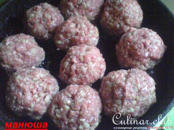 Ёжики перловые