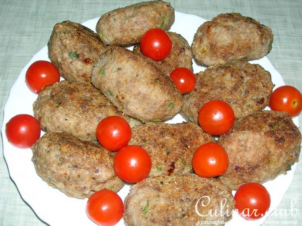 Котлеты ассорти по-болгарски
