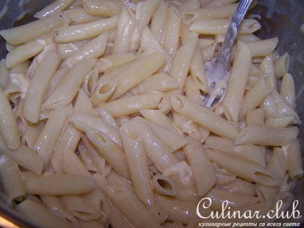 Пенне Ригата с соусом карбонара