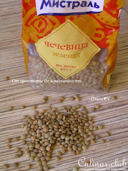 Спагетти с чечевичным болоньезе
