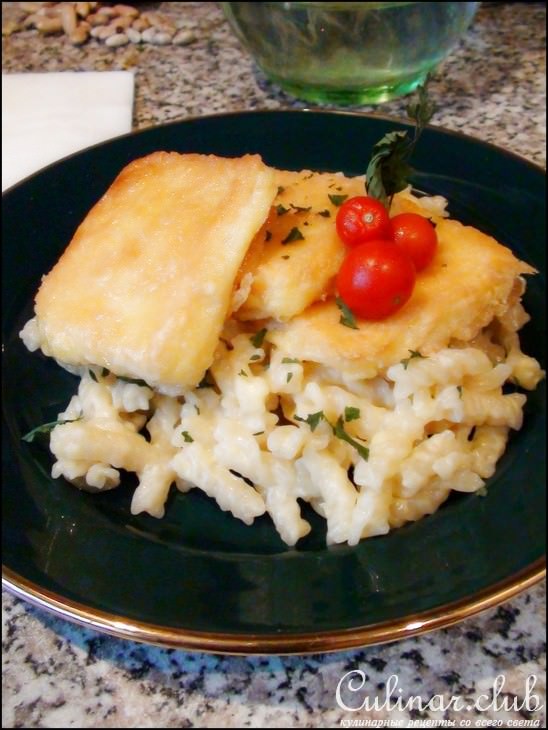 Макароны с сыром... с жареным сыром. Тест-драйв. 
