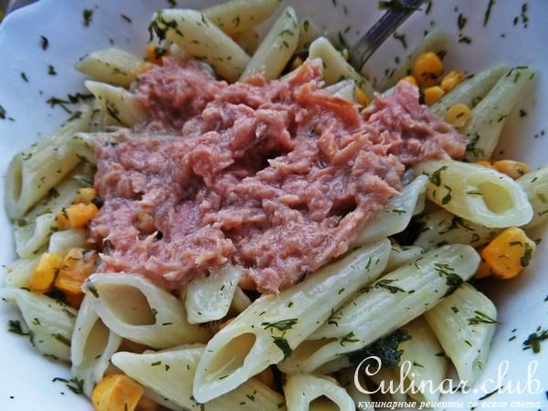 ПЕННЕ С ТУНЦОМ И ОВОЩАМИ