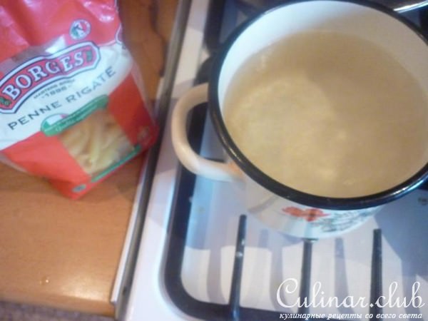 Паста в пост со стручковой фасолью